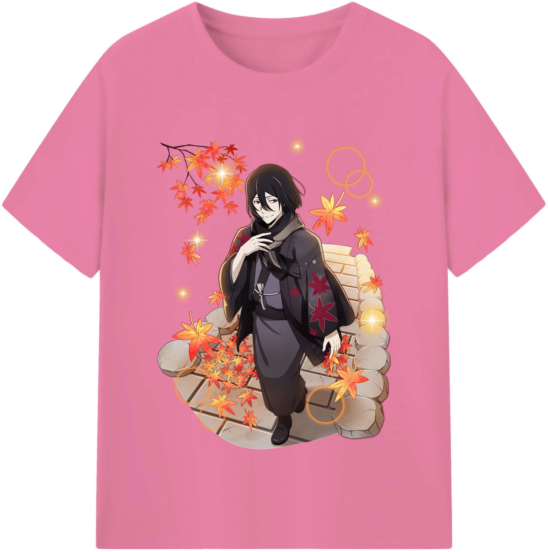 （画像用） 文豪ストレイドッグス Bungo Stray Dogs 綿100％半袖Tシャツ（フロントプリント）